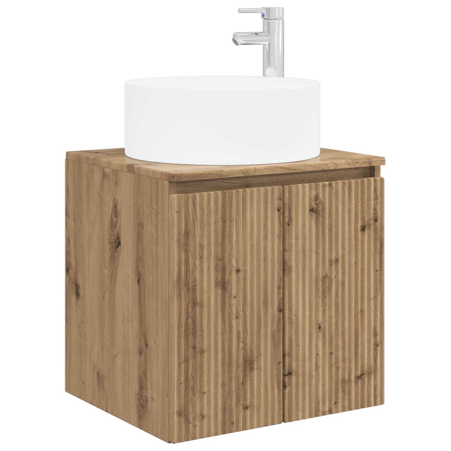 vidaXL Bathroom Cabinet Set 3 pcs Artisan Oak 49.5 x 44.5 x 65.5 cm