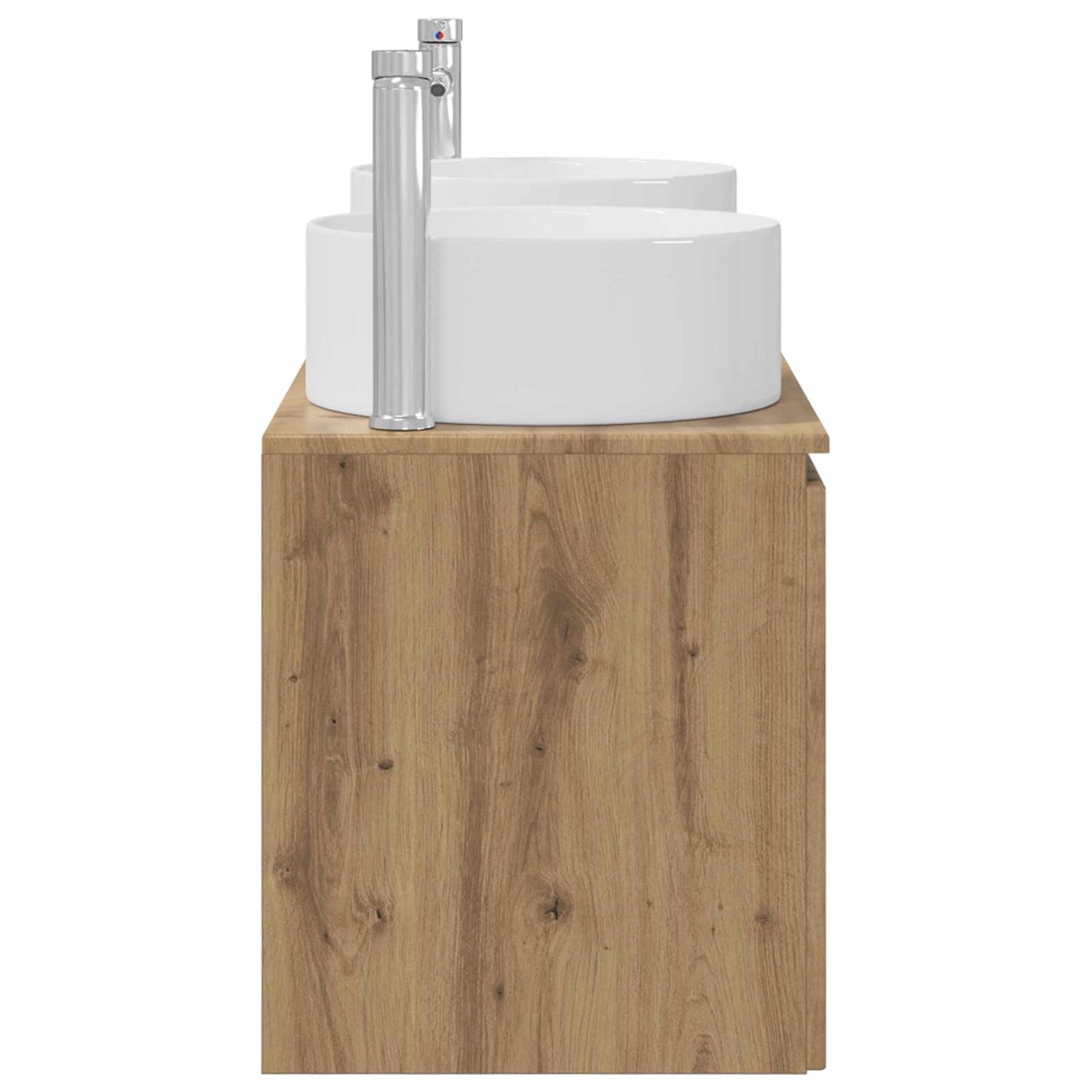 vidaXL Bathroom Cabinet Set 3 pcs Artisan Oak 49.5 x 44.5 x 65.5 cm