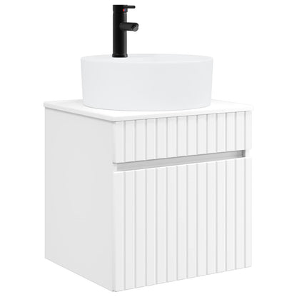 vidaXL Bathroom Cabinet Set 3 pcs White 49 x 44.5 x 65 cm