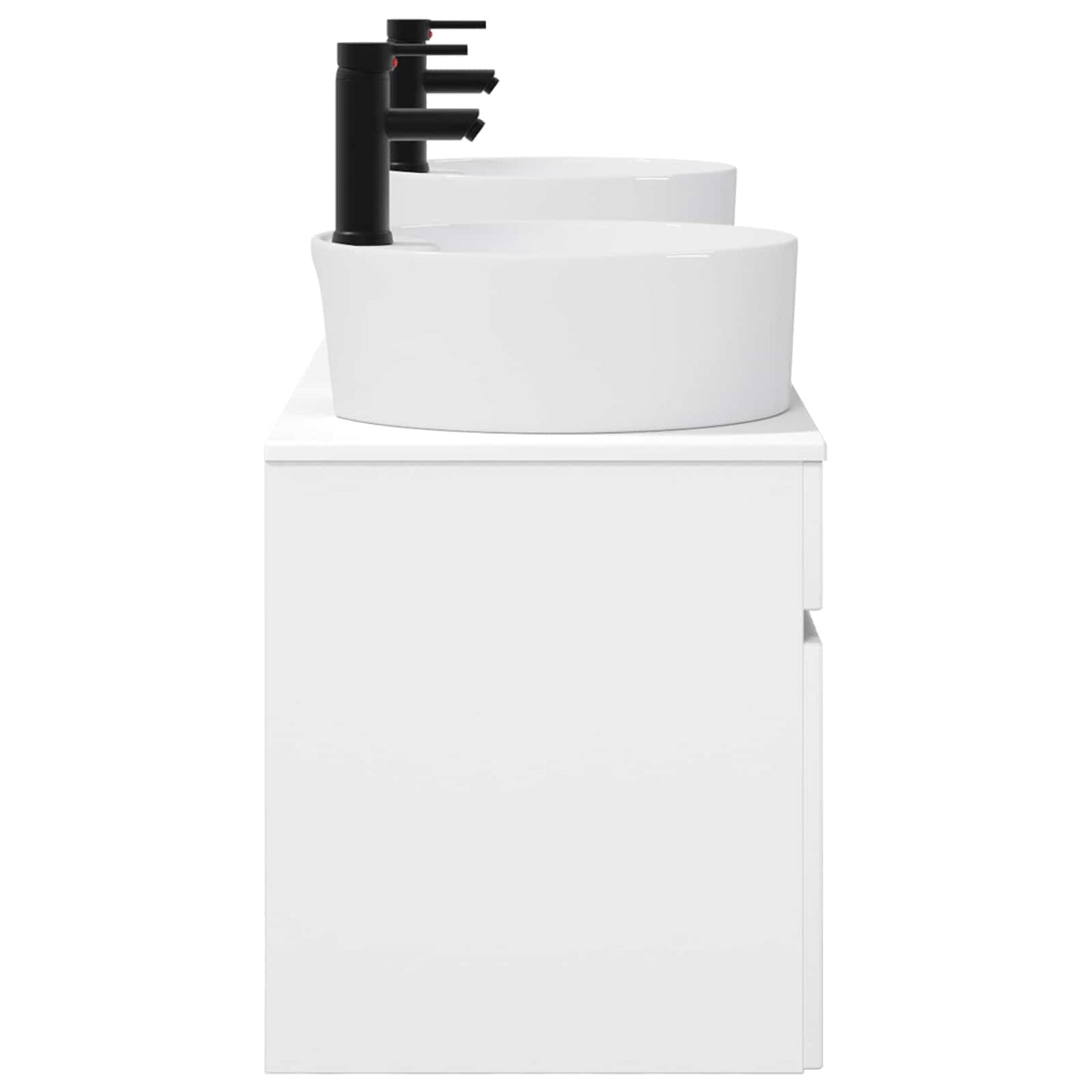 vidaXL Bathroom Cabinet Set 3 pcs White 49 x 44.5 x 65 cm