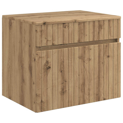 vidaXL Bathroom Cabinet Set 3 pcs Artisan Oak 49 x 44.5 x 65 cm