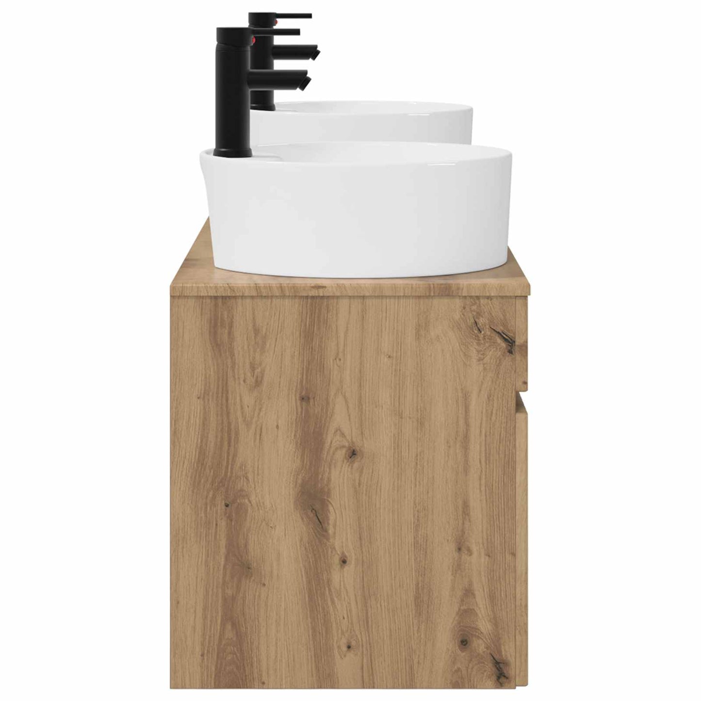 vidaXL Bathroom Cabinet Set 3 pcs Artisan Oak 49 x 44.5 x 65 cm