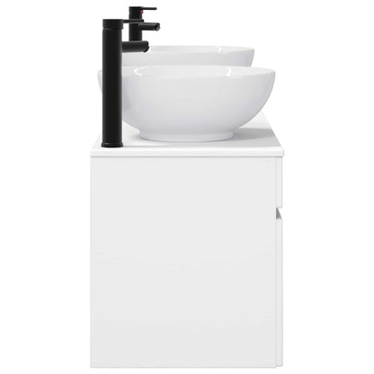 vidaXL Bathroom Cabinet Set 3 pcs White 49 x 44.5 x 66.5 cm