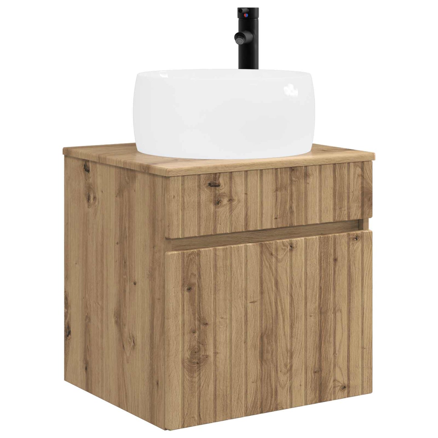 vidaXL Bathroom Cabinet Set 3 pcs Artisan Oak 49 x 44.5 x 66 cm