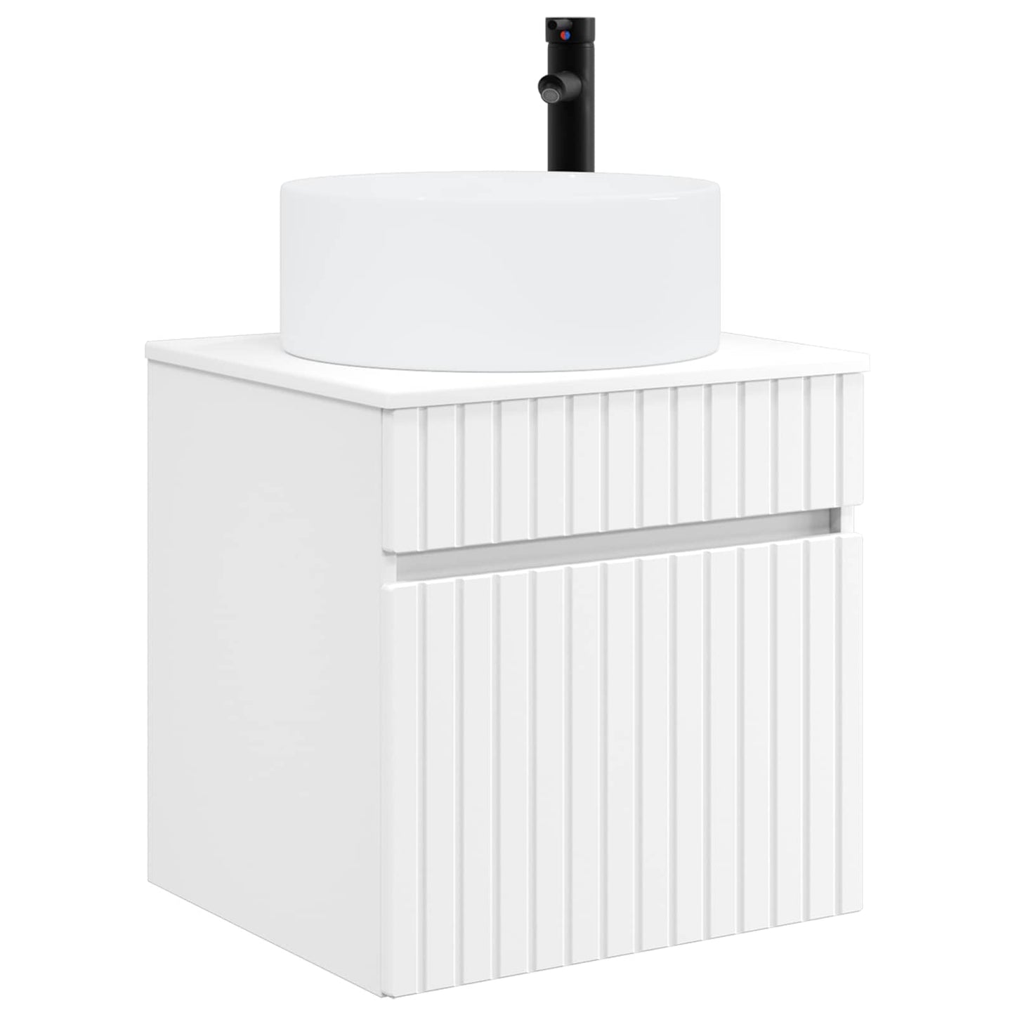 vidaXL Bathroom Cabinet Set 3 pcs White 49 x 44.5 x 65.5 cm