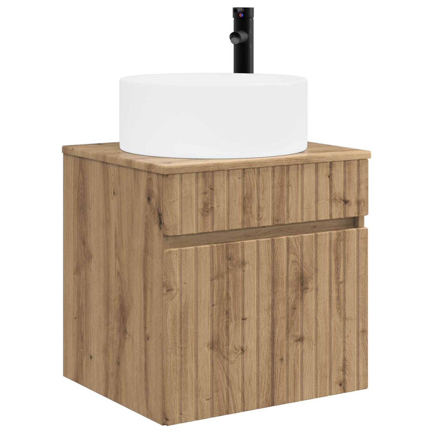 vidaXL Bathroom Cabinet Set 3 pcs Artisan Oak 49 x 44.5 x 65.5 cm