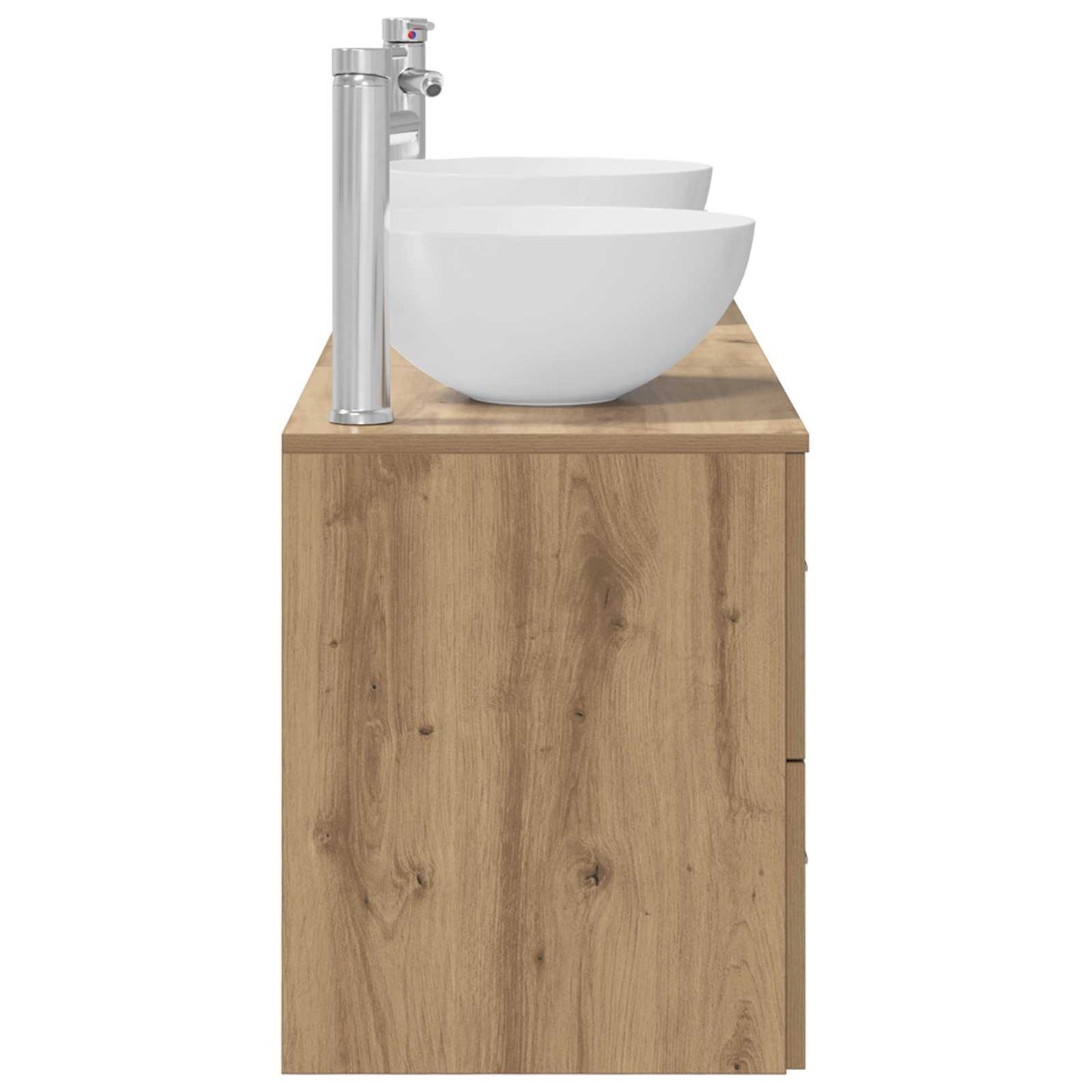 vidaXL Bathroom Cabinet Set 3 pcs Artisan Oak 49.5 x 41 x 64.5 cm