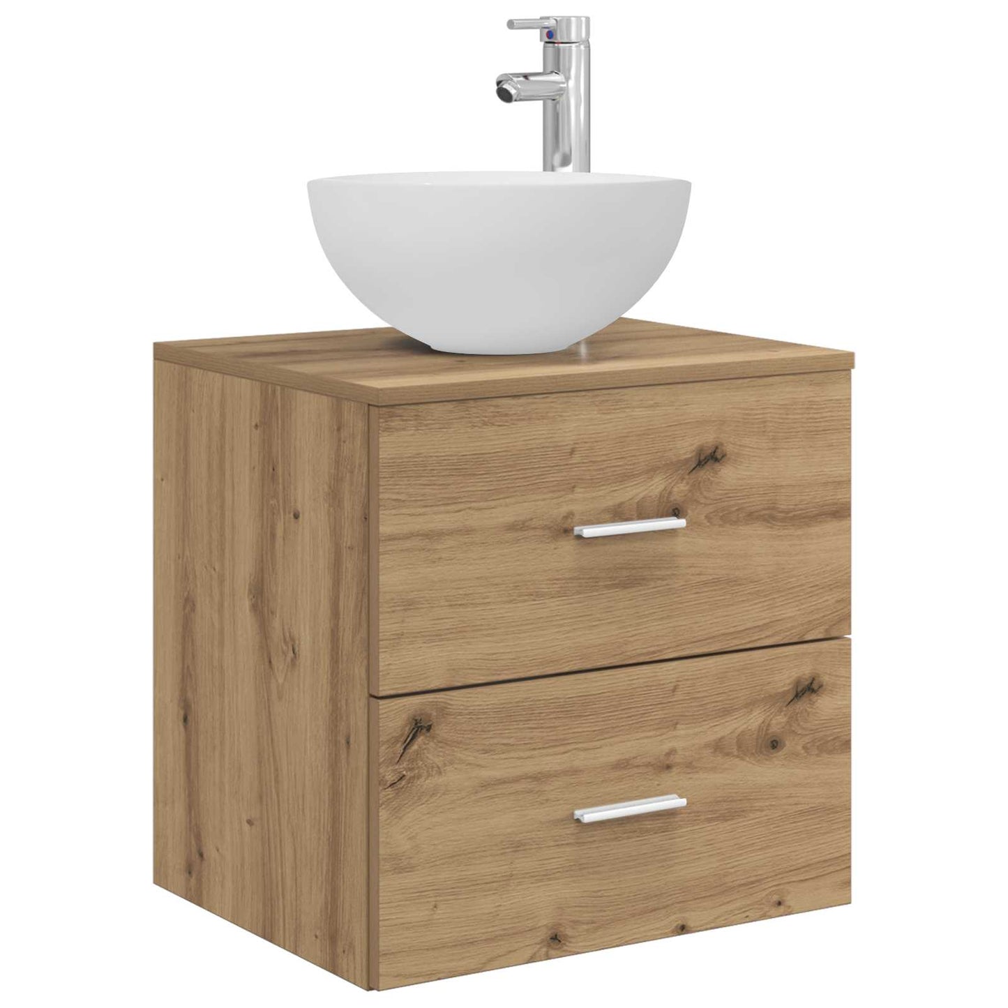 vidaXL Bathroom Cabinet Set 3 pcs Artisan Oak 49.5 x 41 x 64.5 cm