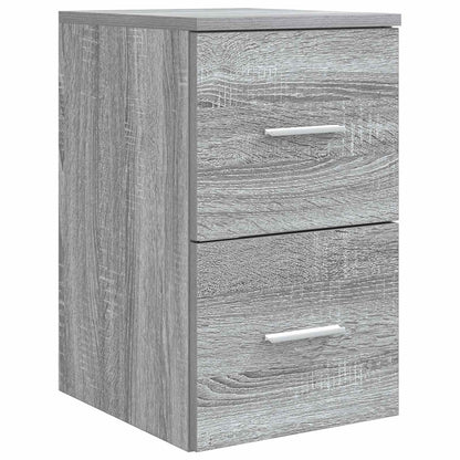 vidaXL Bathroom Cabinet Set 3 pcs Grey Sonoma 49.5 x 41 x 63 cm