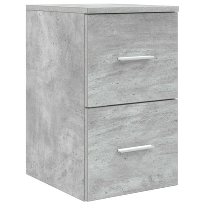 vidaXL Bathroom Cabinet Set 3 pcs Concrete Grey 49.5 x 41 x 62.5 cm
