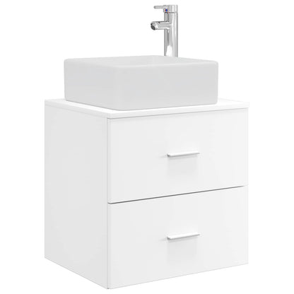vidaXL Bathroom Cabinet Set 3 pcs White 53 x 34.5 x 63 cm