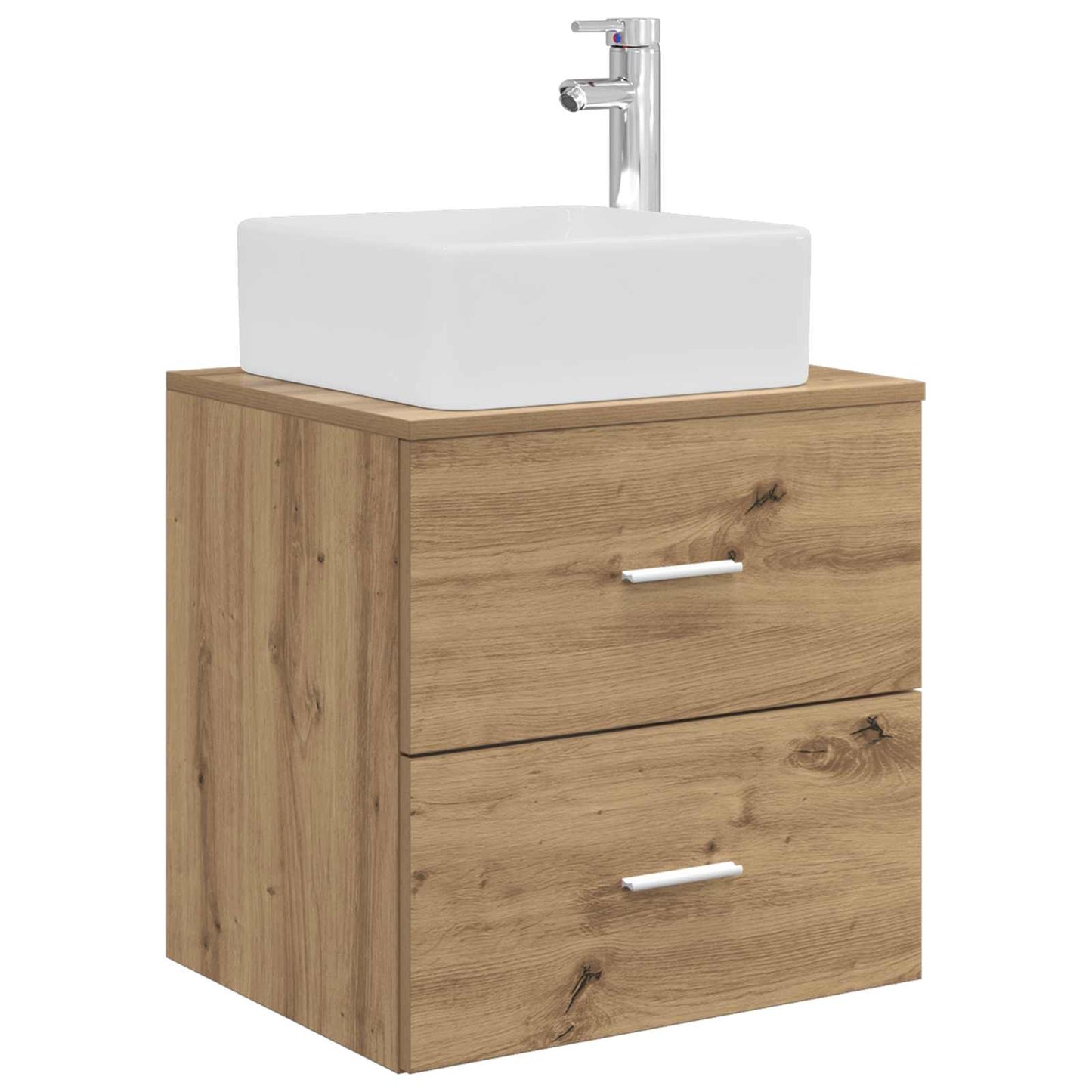 vidaXL Bathroom Cabinet Set 3 pcs Artisan Oak 53 x 34.5 x 63 cm