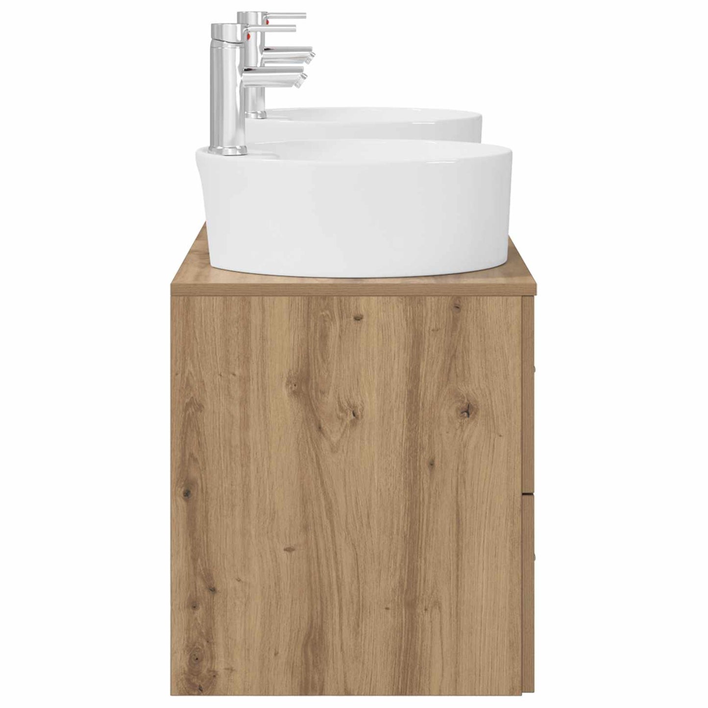 vidaXL Bathroom Cabinet Set 3 pcs Artisan Oak 49.5 x 44.5 x 65 cm