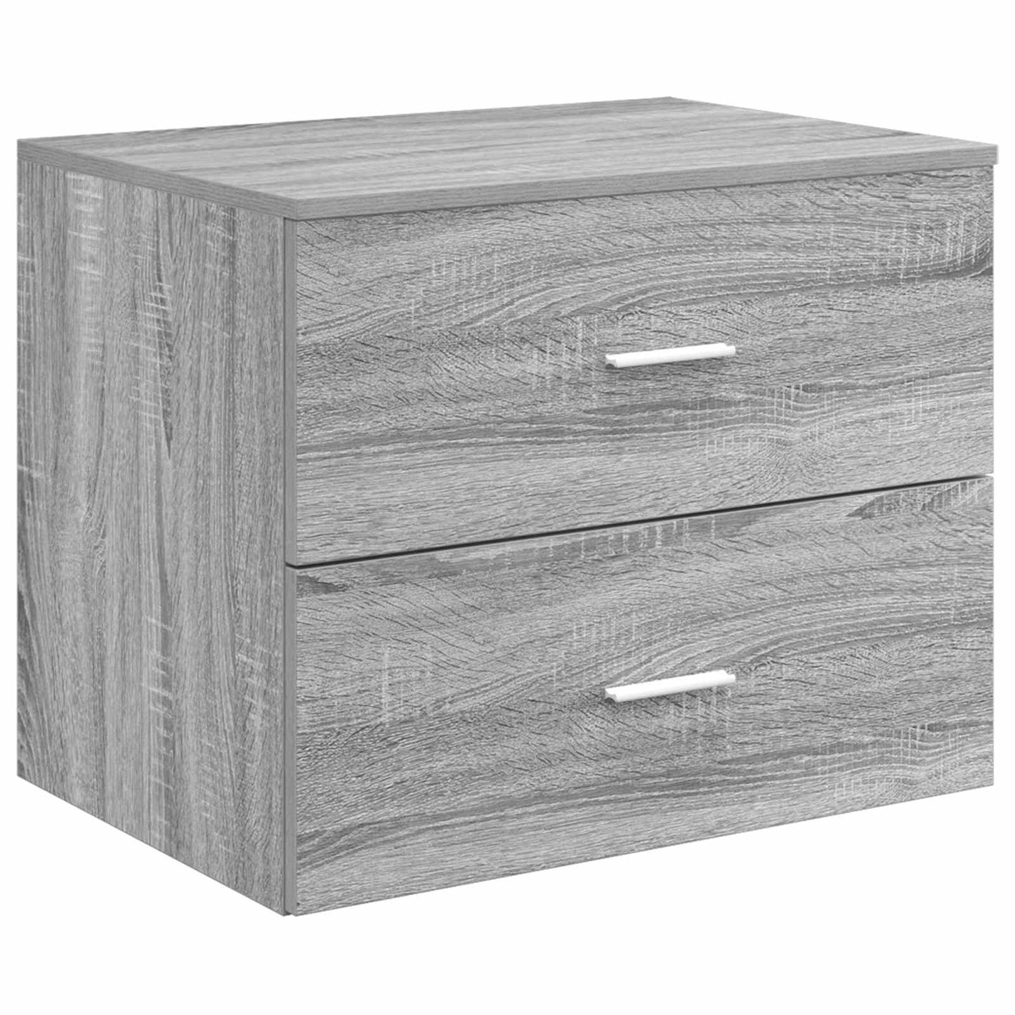 vidaXL Bathroom Furniture Set 3 pcs Grey Sonoma 49.5 x 44.5 x 66 cm