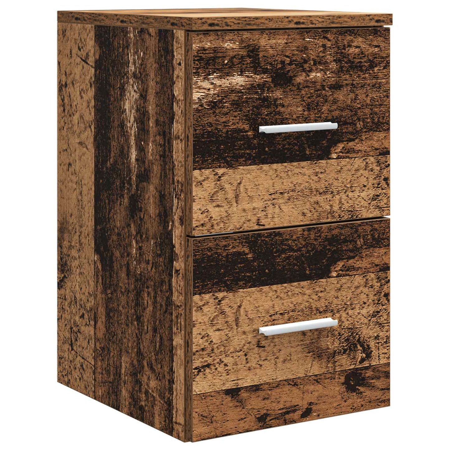 vidaXL Bathroom Furniture Set 3 pcs Old Wood 49.5 x 44.5 x 66 cm