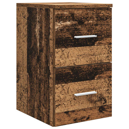 vidaXL Bathroom Furniture Set 3 pcs Old Wood 49.5 x 44.5 x 66 cm