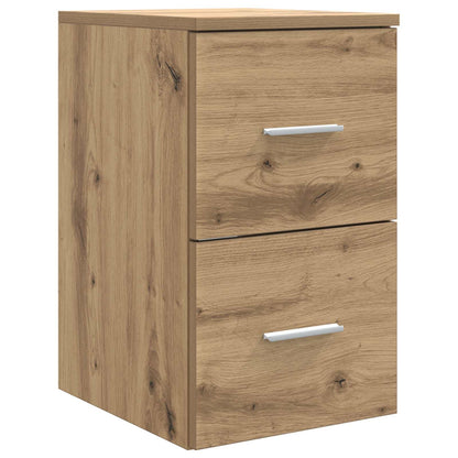 vidaXL Bathroom Furniture Set 3 pcs Artisan Oak 49.5 x 44.5 x 66 cm