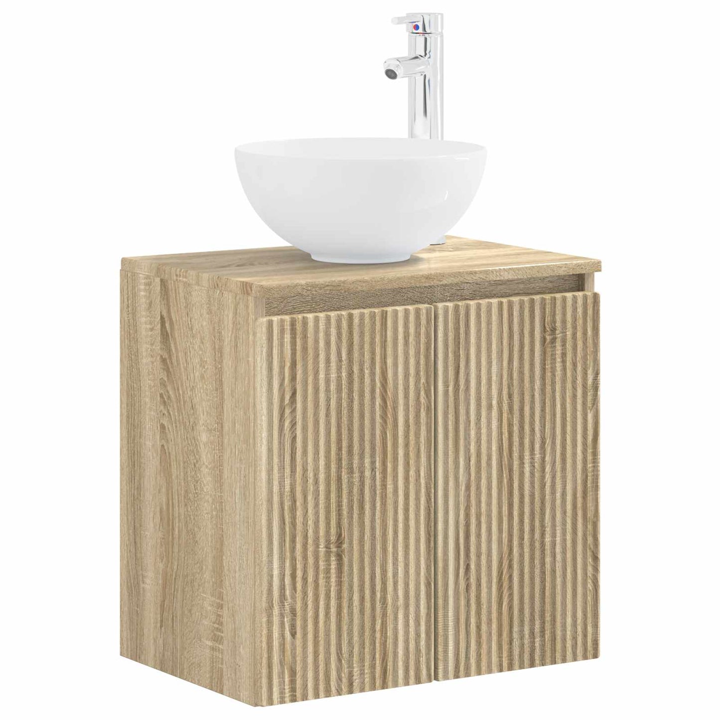 vidaXL Bathroom Furniture Set 5 pcs Sonoma Oak 33 x 34.5 x 100 cm