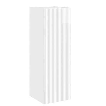 vidaXL Bathroom Furniture Set 5 pcs High Gloss White