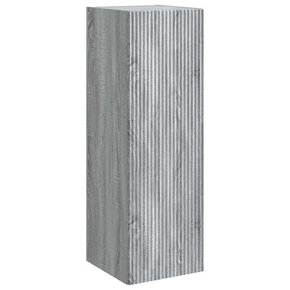 vidaXL Bathroom Furniture Set 5 pcs Grey Sonoma 33 x 34.5 x 100 cm