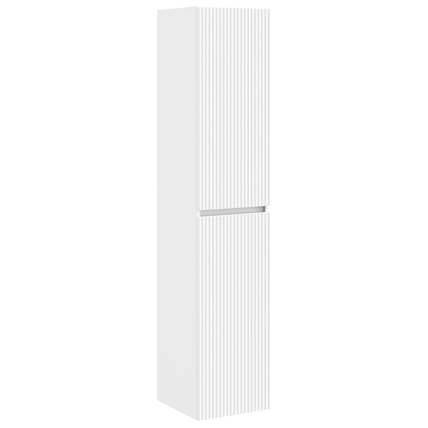vidaXL Bathroom Furniture Set 5 pcs White 33 x 34.5 x 160 cm