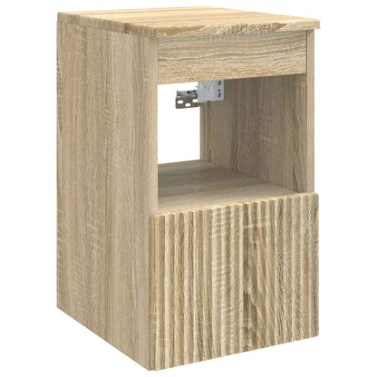 vidaXL Bathroom Furniture Set 5 pcs Sonoma Oak 33 x 34.5 x 160 cm
