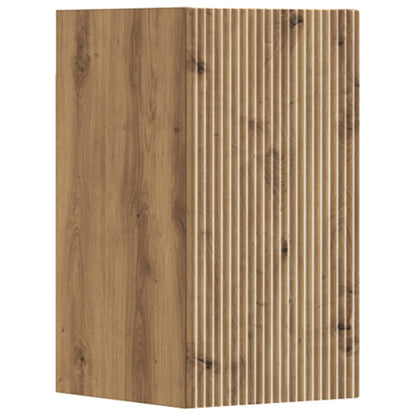 vidaXL Bathroom Furniture Set 3 pcs Artisan Oak 33 x 34.5 x 160 cm