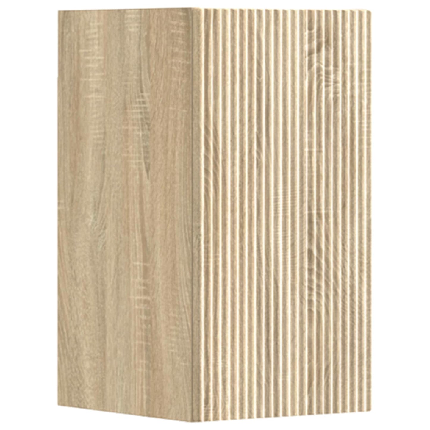 vidaXL Bathroom Furniture Set 3 pcs Sonoma Oak 33 x 34.5 x 160 cm