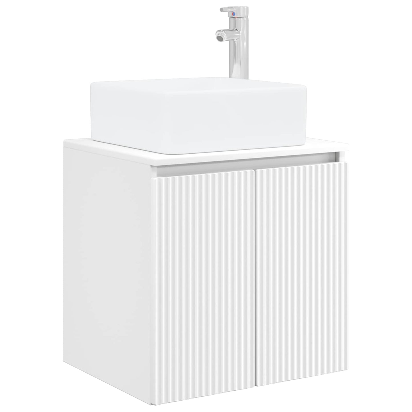 vidaXL Bathroom Furniture Set 3 pcs White 33 x 34.5 x 160 cm