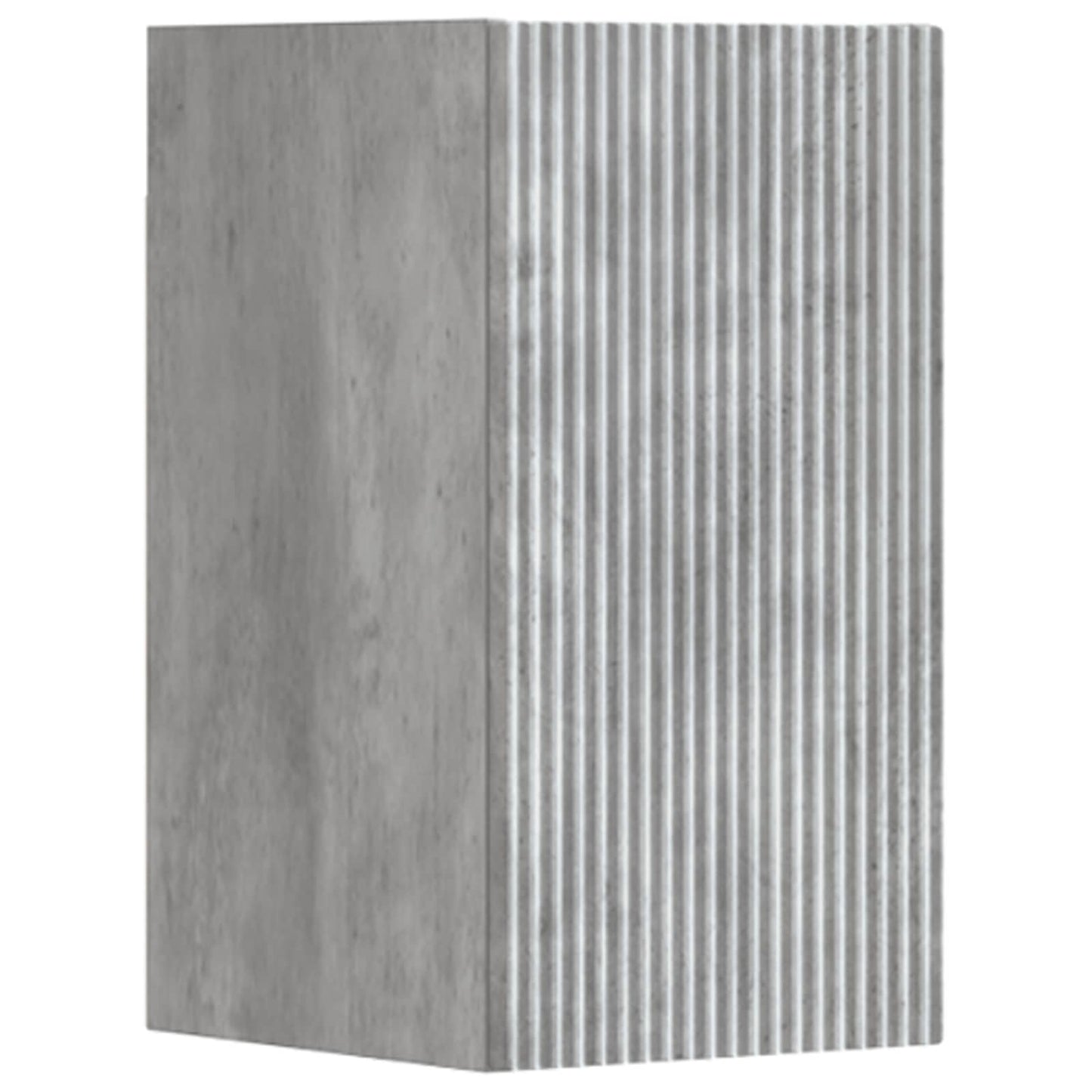 vidaXL Bathroom Furniture Set 3 pcs Concrete Grey 33 x 34.5 x 160 cm