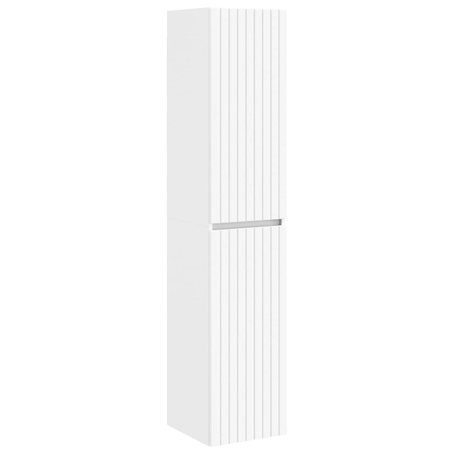 vidaXL Bathroom Furniture Set 3 pcs White 33 x 34.5 x 160 cm