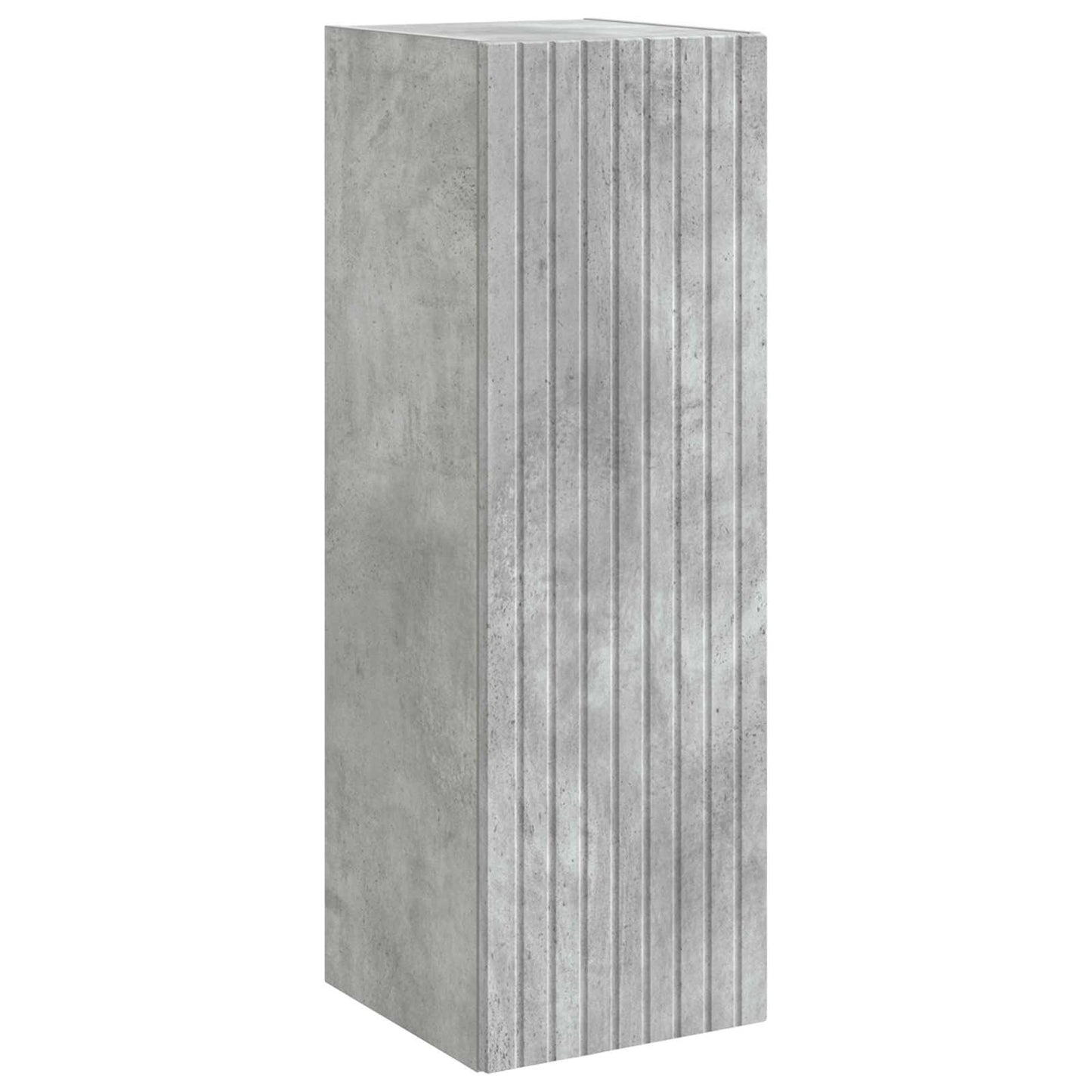 vidaXL Bathroom Furniture Set 3 pcs Concrete Grey 33 x 34.5 x 160 cm