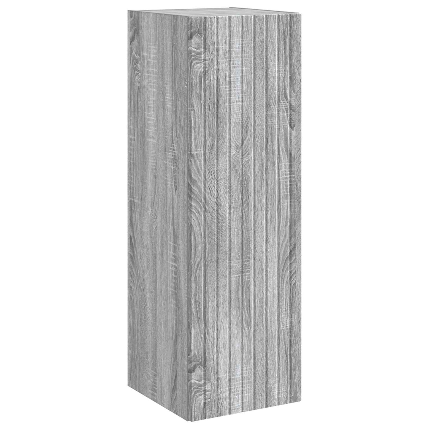 vidaXL Bathroom Furniture Set 3 pcs Grey Sonoma 33 x 34.5 x 160 cm