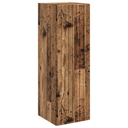 vidaXL Bathroom Furniture Set 3 pcs Old Wood 33 x 34.5 x 160 cm
