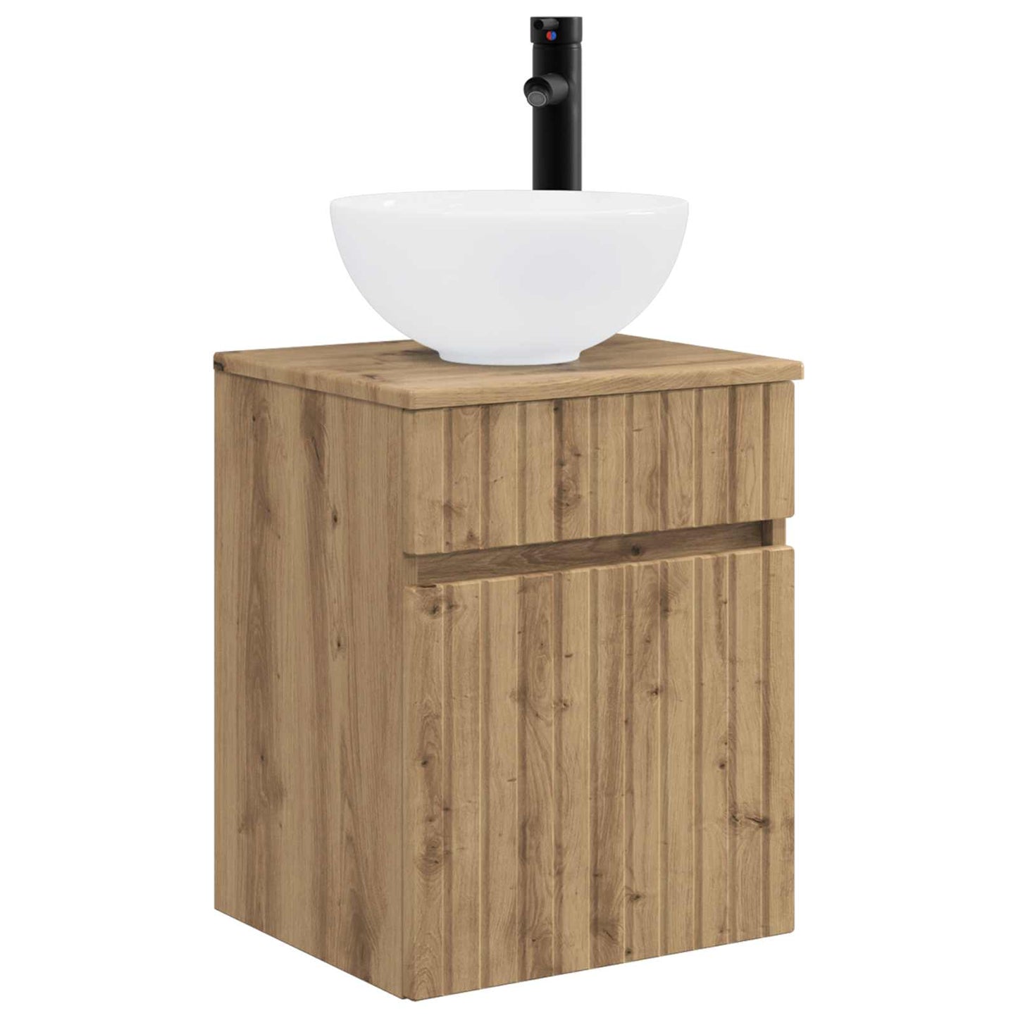 vidaXL Bathroom Furniture Set 3 pcs Artisan Oak 33 x 34.5 x 160 cm