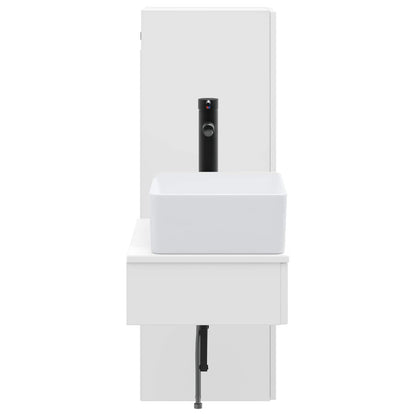 vidaXL Bathroom Furniture Set 2 pcs White 33 x 34.5 x 100 cm