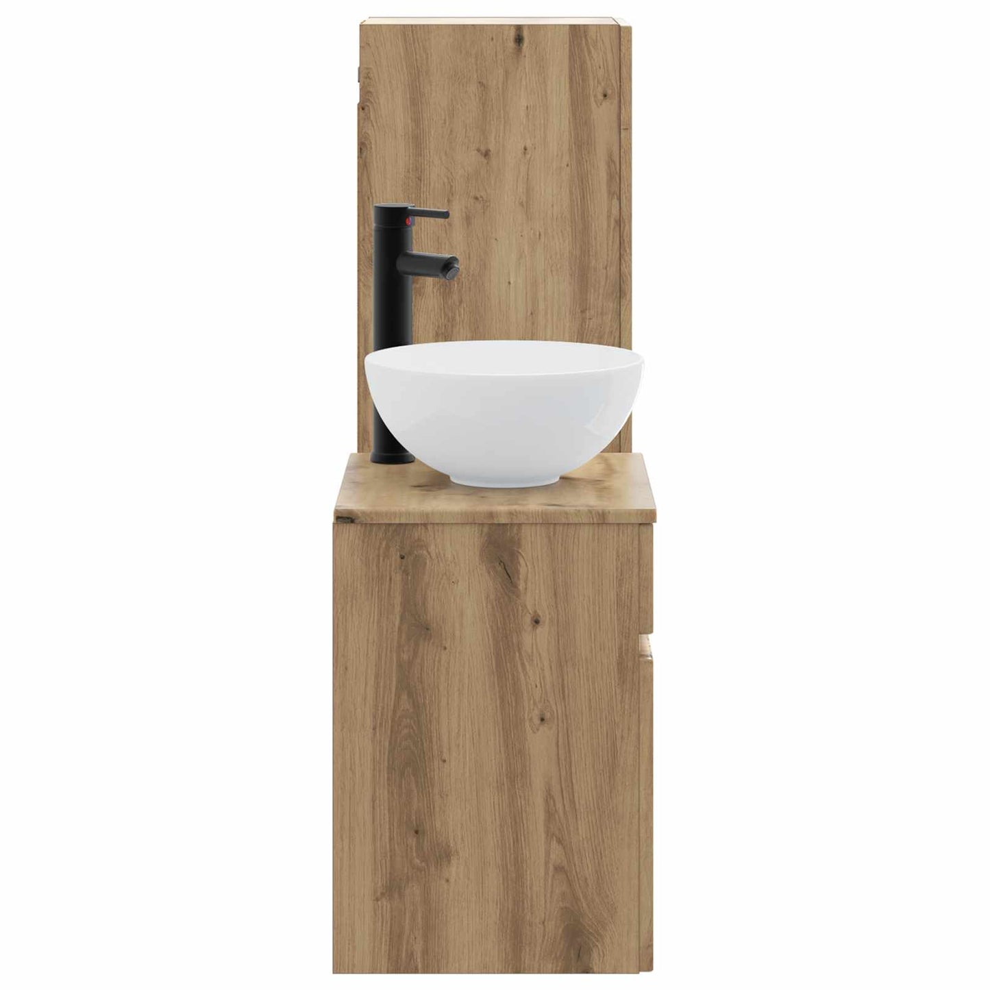 vidaXL Bathroom Furniture Set 2 pcs Artisan Oak 33 x 34.5 x 100 cm