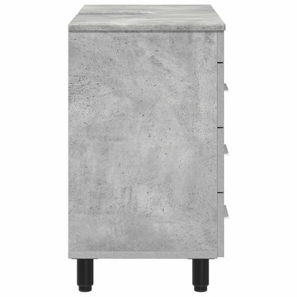 vidaXL Bathroom Vanity Unit Concrete Grey 60 x 35 x 60 cm