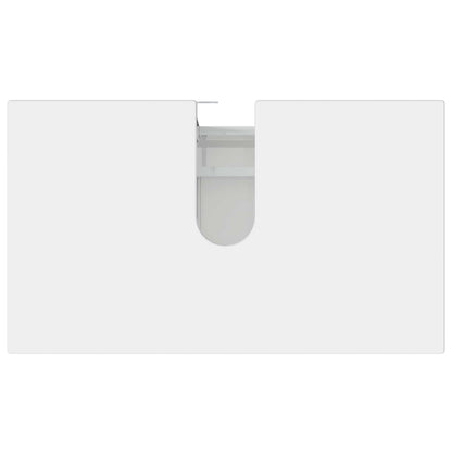 vidaXL Bathroom Vanity Unit High Gloss White 60 x 35 x 60 cm