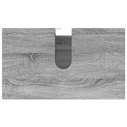 vidaXL Bathroom Vanity Unit Grey Sonoma 60 x 35 x 60 cm