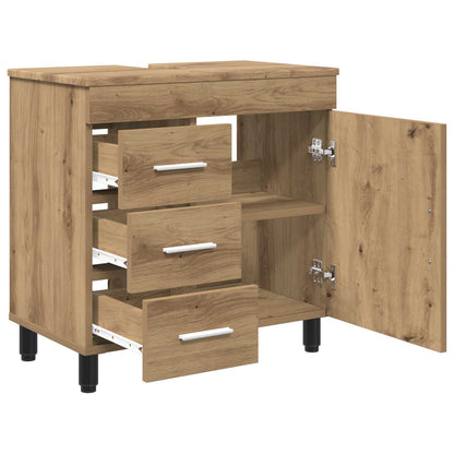 vidaXL Bathroom Vanity Unit Artisan Oak 60 x 35 x 60 cm
