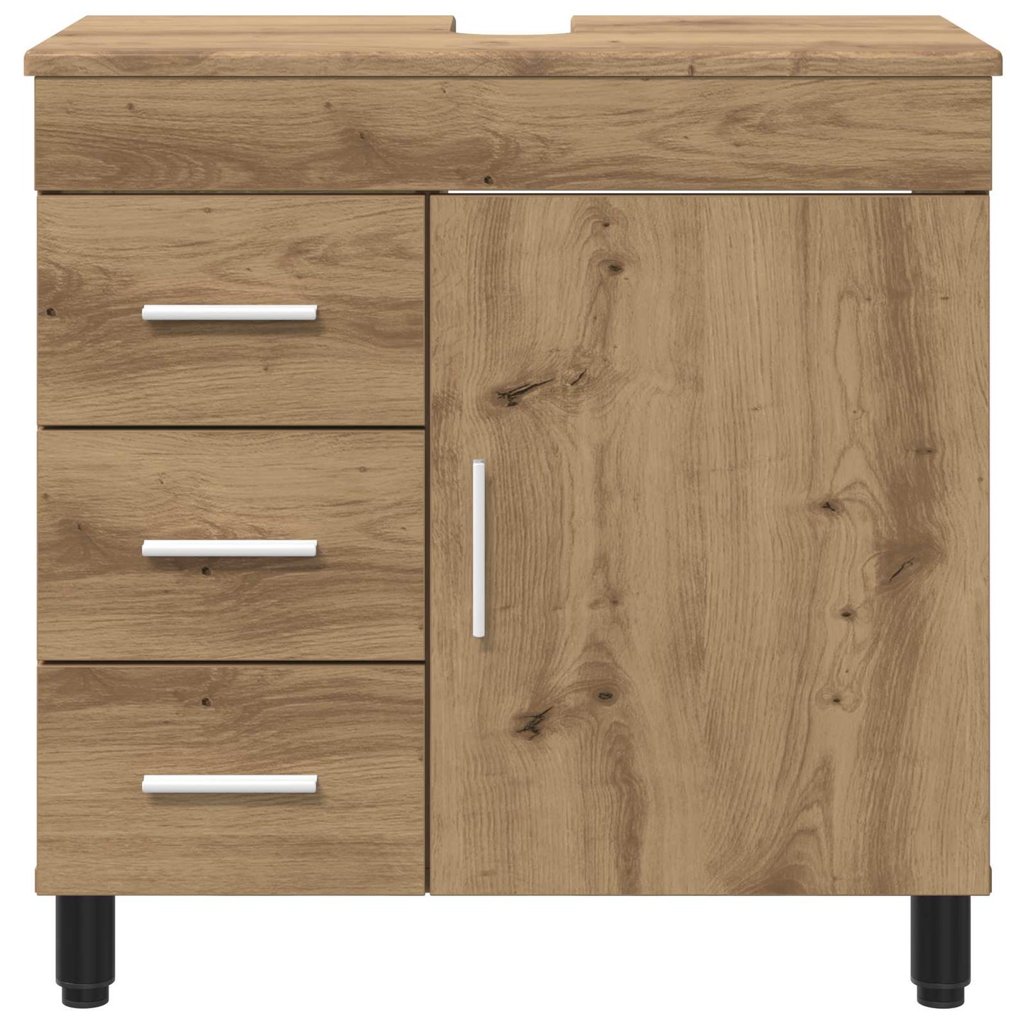 vidaXL Bathroom Vanity Unit Artisan Oak 60 x 35 x 60 cm