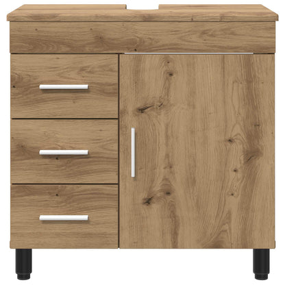 vidaXL Bathroom Vanity Unit Artisan Oak 60 x 35 x 60 cm