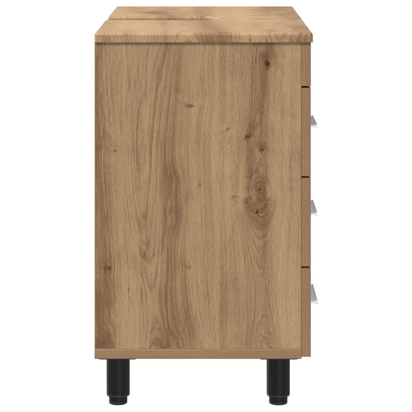 vidaXL Bathroom Vanity Unit Artisan Oak 60 x 35 x 60 cm