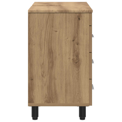 vidaXL Bathroom Vanity Unit Artisan Oak 60 x 35 x 60 cm