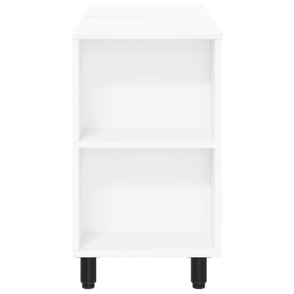vidaXL Bathroom Vanity Unit White 80 x 35 x 60 cm Engineered Wood