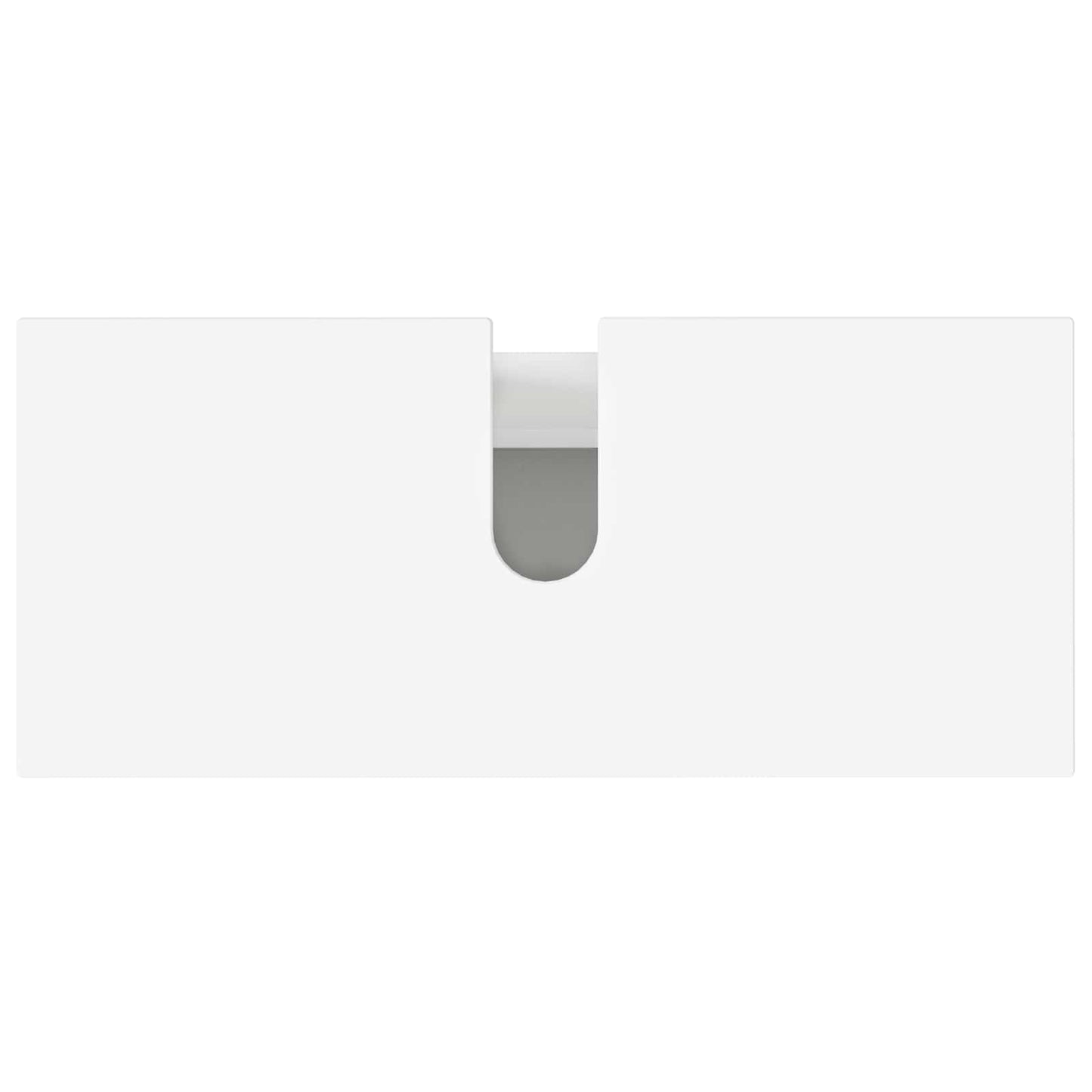 vidaXL Bathroom Vanity Unit White 80 x 35 x 60 cm Engineered Wood
