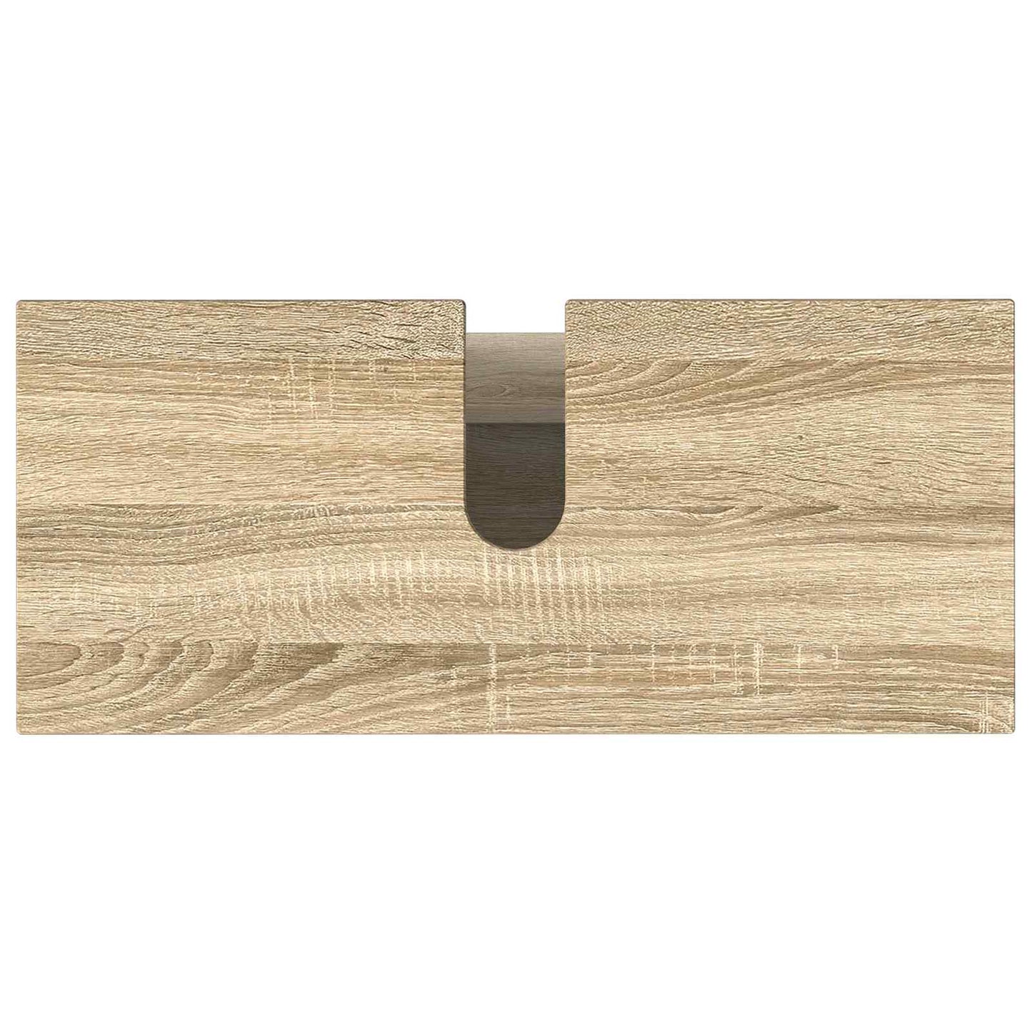 vidaXL Bathroom Vanity Unit Sonoma Oak 80 x 35 x 60 cm Engineered Wood