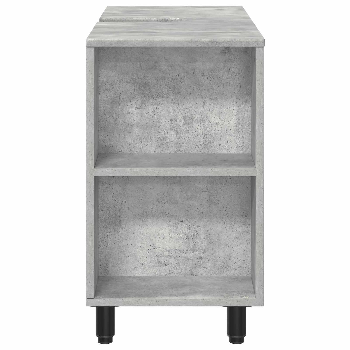 vidaXL Bathroom Vanity Unit Concrete Grey 80 x 35 x 60 cm