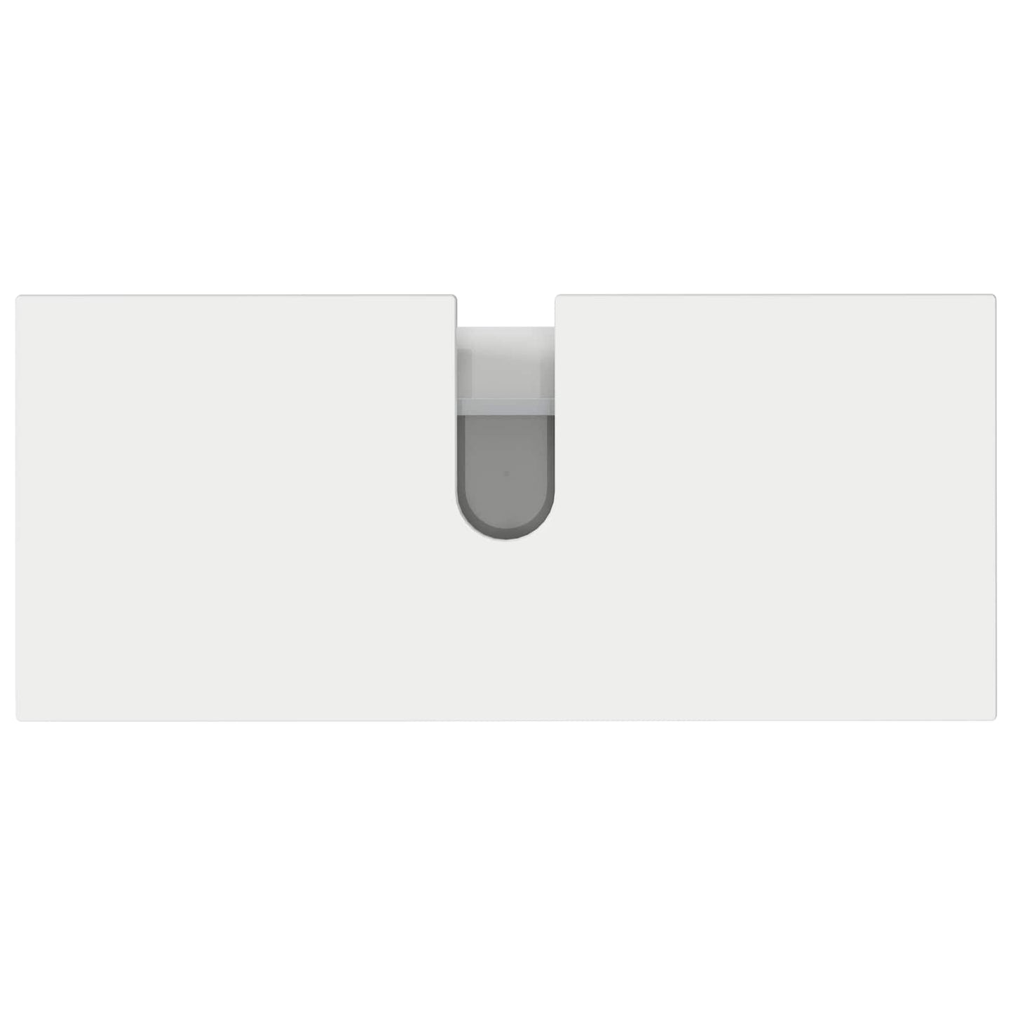 vidaXL Bathroom Vanity Unit High Gloss White 80 x 35 x 60 cm